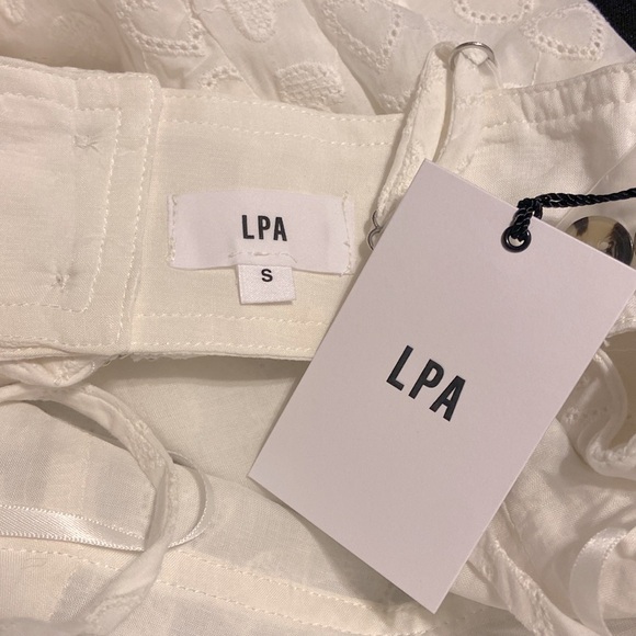 LPA Cotton Janina Dress in White Size S from REVOLVE - Picture 5 of 9